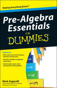 Title: Pre-Algebra Essentials For Dummies, Author: Zegarelli