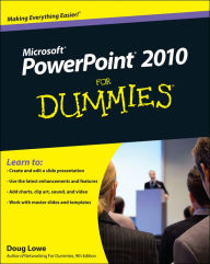 Title: PowerPoint 2010 For Dummies, Author: Doug Lowe