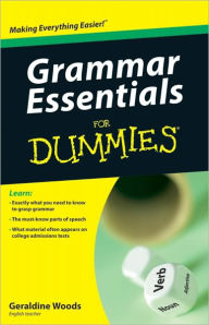 Title: Grammar Essentials For Dummies, Author: Geraldine Woods