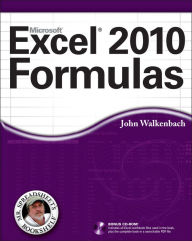 Title: Excel 2010 Formulas, Author: John Walkenbach
