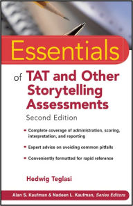 Title: Essentials of TAT and Other Storytelling Assessments, Author: Hedwig Teglasi