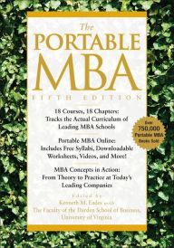 Title: The Portable MBA, Author: Kenneth M. Eades