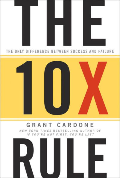 The 10X Rule: Only Difference Between Success and Failure