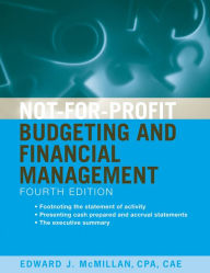 Title: Not-for-Profit Budgeting and Financial Management, Author: Edward J. McMillan