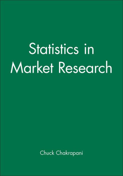 Statistics in Market Research / Edition 1