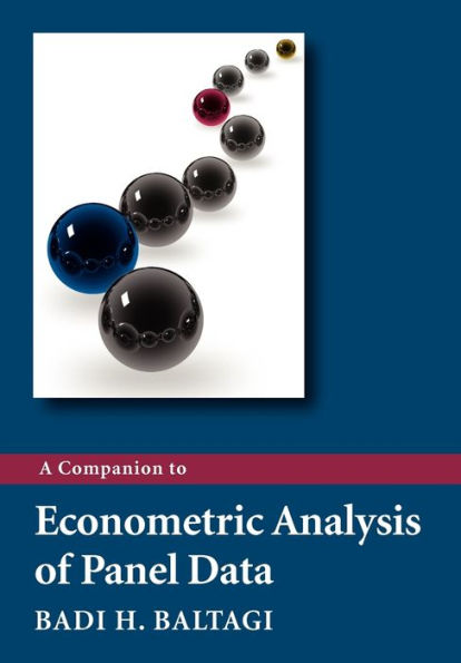 A Companion to Econometric Analysis of Panel Data / Edition 1