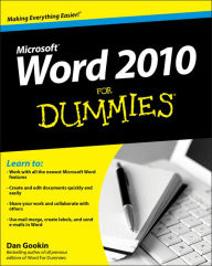 Title: Word 2010 For Dummies, Author: Dan Gookin