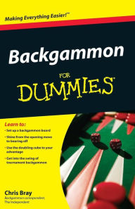 Title: Backgammon For Dummies, Author: Chris Bray