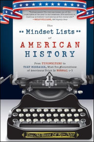 Title: The Mindset Lists of American History: From Typewriters to Text Messages, What Ten Generations of Americans Think Is Normal, Author: Tom McBride