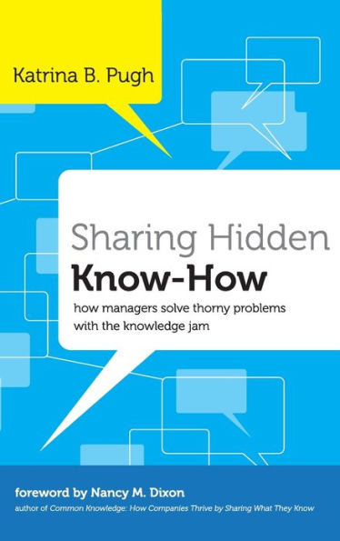 Sharing Hidden Know-How: How Managers Solve Thorny Problems With the Knowledge Jam