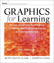 Title: Graphics for Learning: Proven Guidelines for Planning, Designing, and Evaluating Visuals in Training Materials, Author: Ruth C. Clark