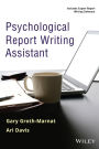 Psychological Report Writing Assistant / Edition 1