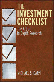 Title: The Investment Checklist: The Art of In-Depth Research, Author: Michael Shearn