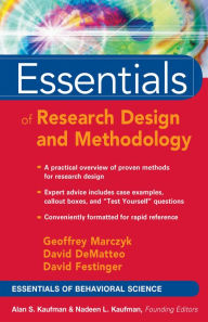 Title: Essentials of Research Design and Methodology, Author: Geoffrey R. Marczyk