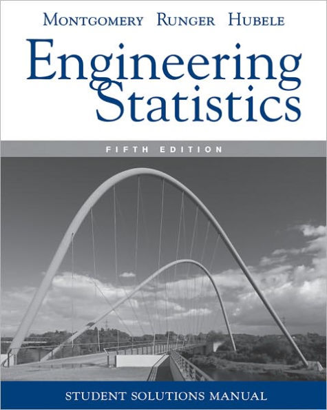 Manual Engineering Statistics, 5e Student Solutions / Edition 5