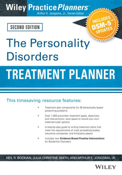 The Personality Disorders Treatment Planner: Includes DSM-5 Updates / Edition 2