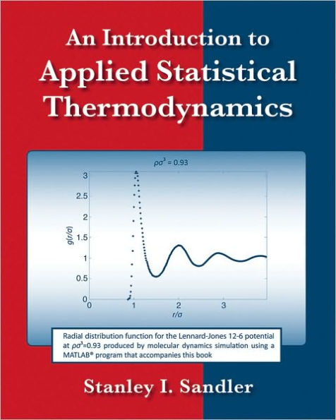 An Introduction to Applied Statistical Thermodynamics / Edition 1