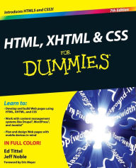 Title: HTML, XHTML and CSS For Dummies, Author: Ed Tittel