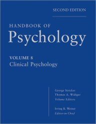 Title: Handbook of Psychology, Clinical Psychology / Edition 2, Author: Irving B. Weiner