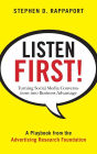 Listen First!: Turning Social Media Conversations Into Business Advantage