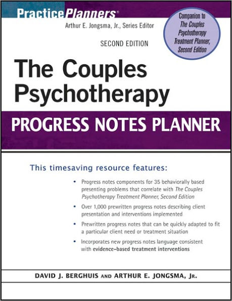 The Couples Psychotherapy Progress Notes Planner / Edition 2