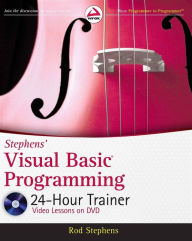 Title: Stephens' Visual Basic Programming 24-Hour Trainer, Author: Rod Stephens