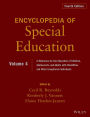 Encyclopedia of Special Education, Volume 4: A Reference for the Education of Children, Adolescents, and Adults Disabilities and Other Exceptional Individuals / Edition 4