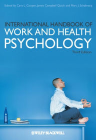 Title: International Handbook of Work and Health Psychology / Edition 3, Author: Cary Cooper