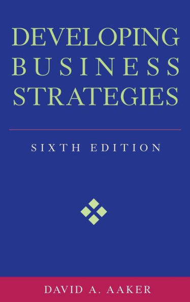 Developing Business Strategies / Edition 6