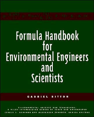 Formula Handbook for Environmental Engineers and Scientists / Edition 1