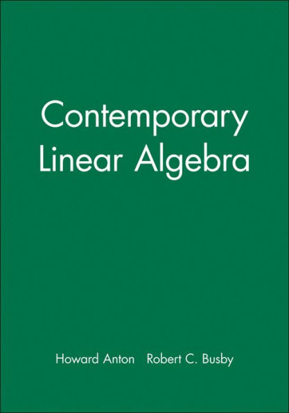 Student Solutions Manual to accompany Contemporary Linear Algebra / Edition 1