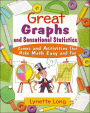 Great Graphs and Sensational Statistics: Games and Activities That Make Math Easy and Fun