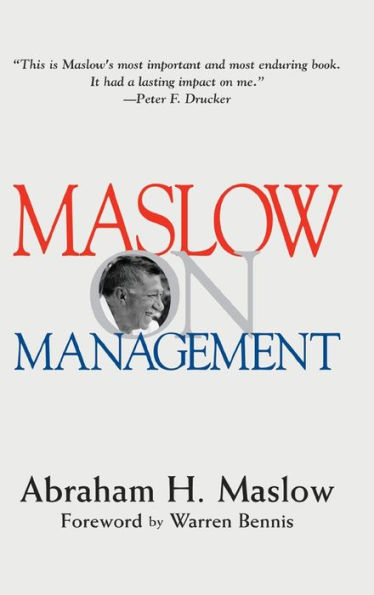 Maslow on Management / Edition 1