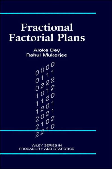 Fractional Factorial Plans / Edition 1