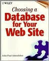 Choosing a Database for Your Web Site