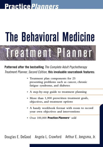 The Behavioral Medicine Treatment Planner / Edition 1