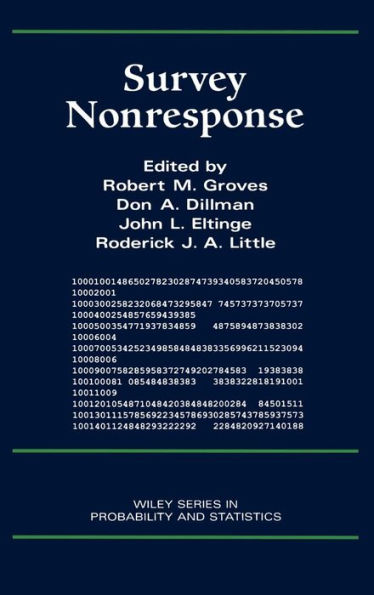 Survey Nonresponse / Edition 1