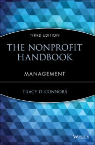 Title: The Nonprofit Handbook: Management / Edition 3, Author: Tracy D. Connors