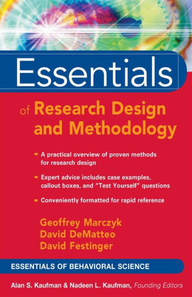 Essentials of Research Design and Methodology / Edition 1