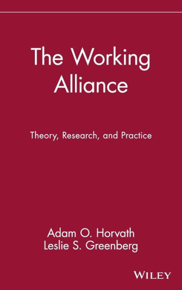 The Working Alliance: Theory, Research, and Practice / Edition 1