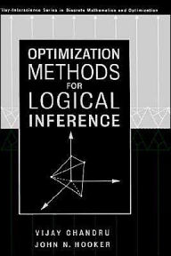 Title: Optimization Methods for Logical Inference / Edition 1, Author: Vijay Chandru