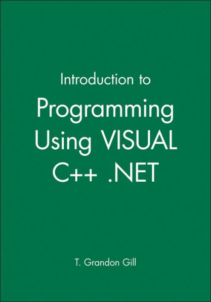 Introduction to Programming Using VISUAL C++ .NET, MS C++ .net CD / Edition 1