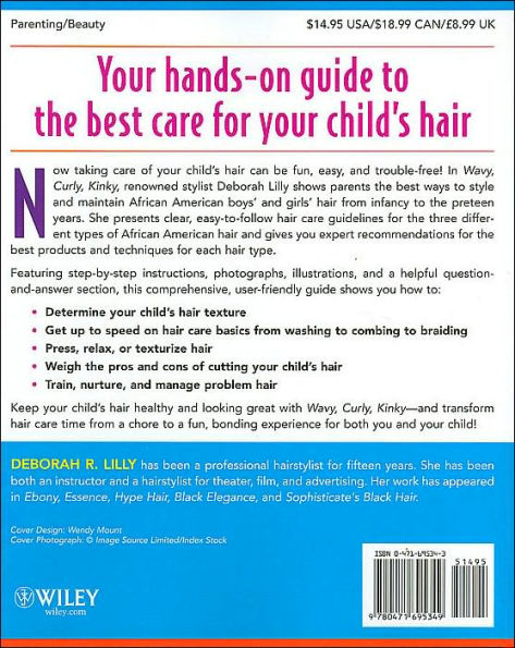 Wavy, Curly, Kinky: The African American Child's Hair Care Guide