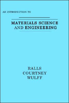 An Introduction to Materials Science and Engineering / Edition 1
