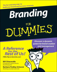 Title: Branding For Dummies, Author: Bill Chiaravalle