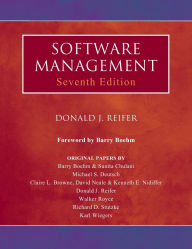 Title: Software Management / Edition 7, Author: Donald J. Reifer