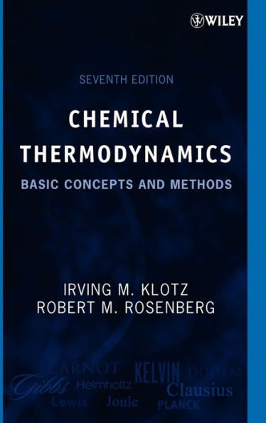 Chemical Thermodynamics: Basic Concepts and Methods / Edition 7