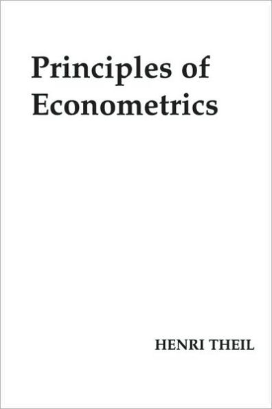 Principles of Econometrics / Edition 1