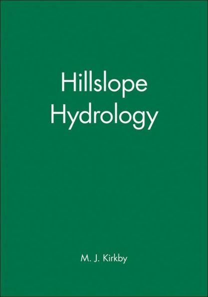 Hillslope Hydrology / Edition 1