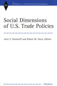 Title: Social Dimensions of U.S. Trade Policies, Author: Alan Verne Deardorff